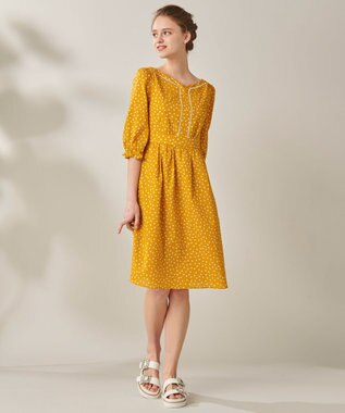 洗える！】CARAMELLA DRESS 半端袖ドレス / TOCCA | ファッション通販 【公式通販】オンワード・クローゼット