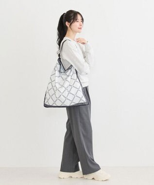 ROOTOTE 3677【ルートート】LT.タブロー50-B 03：ホワイト・モノグラム