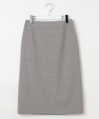 J.PRESS LADIES S 【セットアップ対応】BAHARIYE2 スカート ライトグレー系1