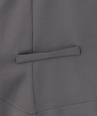 Feroux フレアチュール ジャンパースカート グレー系