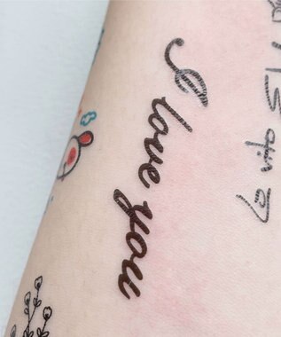 WEGO セットタトゥーシールA 柄19