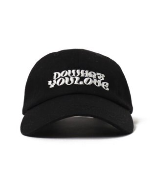 WEGO 【ユニセックス着用ITEM】ウネリロゴツイルキャップ ブラック