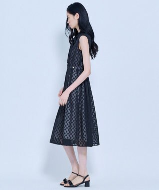 TOCCA SQUARE VEIL DRESS ドレス ブラック系5