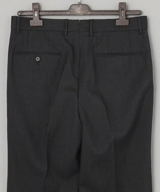 GOTAIRIKU 【AIRY MOVE / セットアップ対応】ウォッシャブルウールトロピカル セットアップパンツ（１タック） グレー系