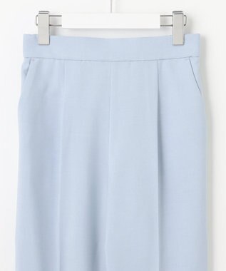 Feroux 美シルエットカラーテーパード パンツ スカイブルー系