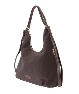 Green Parks ａｎｄｍｉｋｋａ．マルチウェイスウェード調バック Brown