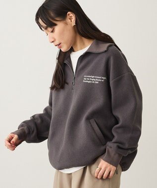 CRAFT STANDARD BOUTIQUE 起毛ハーフジッププルオーバー