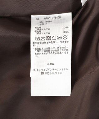 CRAFT STANDARD BOUTIQUE レザーライクギャザースカート Black