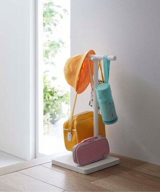 tower ランドセル収納ワゴン スマート ホワイト ホワイト