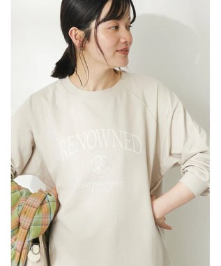 CRAFT STANDARD BOUTIQUE ミニ裏毛ロゴロンTee Ivory