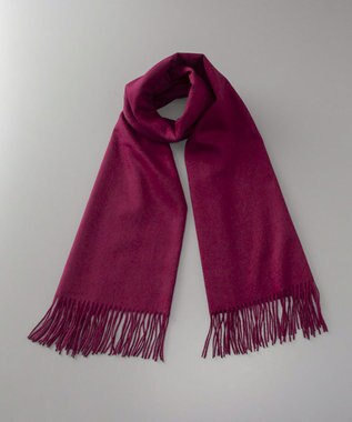 AURORA WEB限定 カシミヤ ストール（幅70cm) ワイン