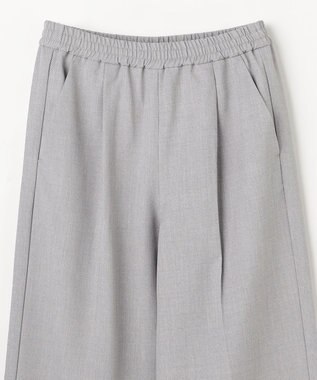 ANY 【2SET】ハンサムジレ×ワイドパンツセット シャンブレーグレー