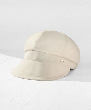 TOCCA 【百田夏菜子さん着用】【サイズ調整可】BELTED GROSGRAIN キャスケット 帽子 [新色]アイボリー系