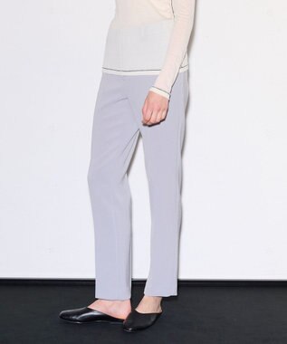 JOSEPH 【WEB限定色あり】コンフォートフルー　テーパードトラウザーズ Grey