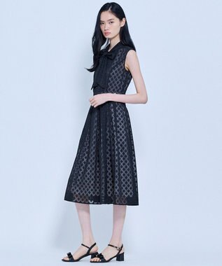 TOCCA SQUARE VEIL DRESS ドレス ブラック系5
