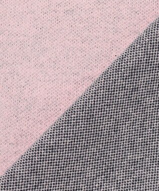 UNFILO スポンジニット ロゴジャガード ピンク