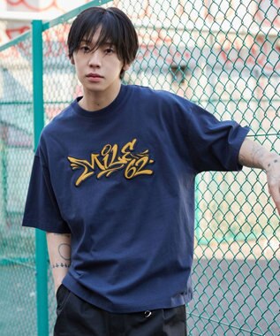 WEGO グラフィックBIG　T（SS） ネイビー