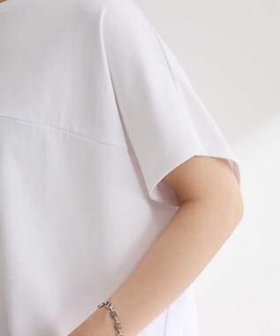 Green Parks 超冷感ドロストフレンチプルオーバー Off White
