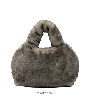 ROOTOTE 1325【まるで猫】SN.デリ.ファーブランケット-A 02：グレー