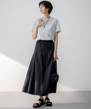 23区 【洗える】ラメジャージ TEE シルバー系