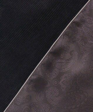 JOSEPH ABBOUD 【JAPANファブリック/オーガニックコットン】ソフトコーデュロイ ジャケット ブラック系