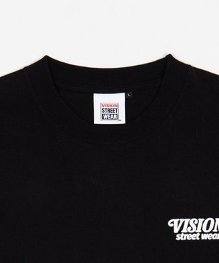 WEGO 【ユニセックス着用ITEM】別注VISIONゴーストスケーターグラフィックT（LS） ブラック
