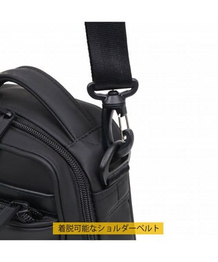 ACE BAGS & LUGGAGE ace. フレックスライトコート ショルダーバッグ 高強度PU加工生地 2L 68231 エース ブラック