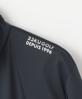23区GOLF 【MEN】【撥水/防風/ストレッチ】悪天候の日にも活躍するストレッチ性抜群のエアリージャージーブルゾン ネイビー系