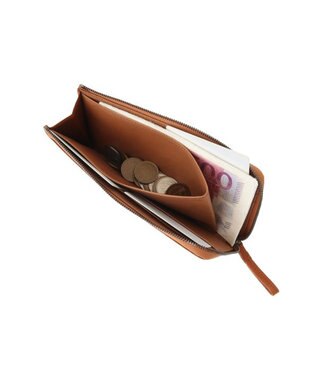 genten ゴートベーシック Ｌファスナー長財布 ジュンクロ