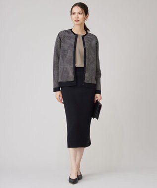 自由区 【洗える】ハイツイストプルオーバー ブラウス モカ