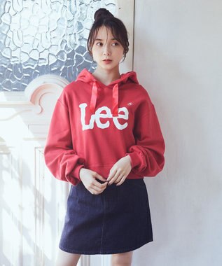 earth music&ecology Ｌｅｅ×ｅ．ｍ．ａ．ｅショート丈パーカー