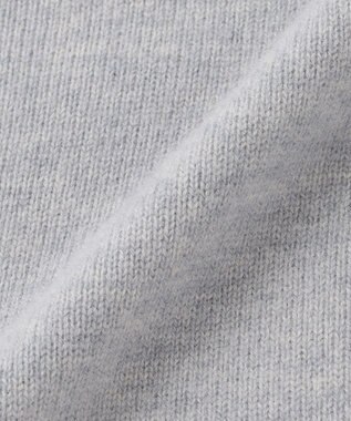 自由区 【洗える】ソフトウールハイゲージ フリンジストール ライトグレー系