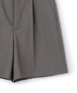 23区 L 【SLOW/一部店舗限定】TRストレッチ ショートパンツ ライトグレー系