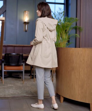 Tiaclasse 【新色追加・洗える・撥水】ドロストマウンテンパーカー ライトベージュ