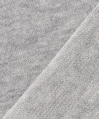 UNFILO L イージーカーディガン クロップド グレー