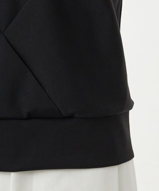 23区 【エステータ】トリアセファインジャージー タックデザイン カットソー ブラック系