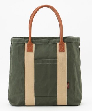 UNBILLION Otias 9号キャンバスパラフィン加工トート グリーン