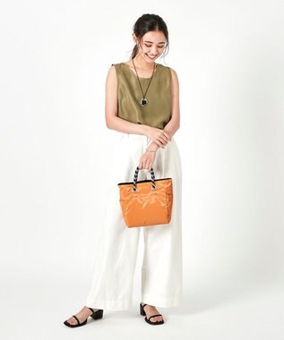 LeSportsac MEDIUM 2 WAY TOTE/２ウェイメダリオン/ブラックシャイン ２ウェイメダリオン/ブラックシャイン