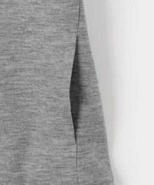 JOSEPH ABBOUD 【軽量/ストレッチ/尾州が誇る上質素材 】ウールミルドジャージーシャツ グレー系ストライプ