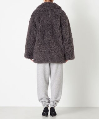 NAVE 【Nave】ニードルボア ミドル ジャケット チャコール系