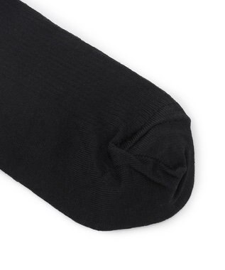 23区 シアー クルー ソックス ブラック系