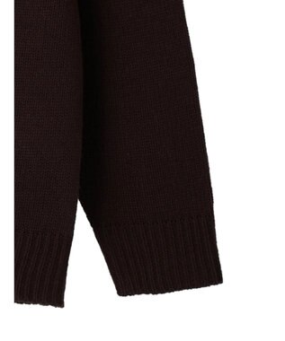 CRAFT STANDARD BOUTIQUE 【男女兼用】求心柄クルーネックニット Brown