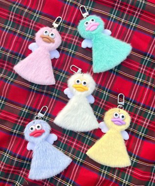 WEGO メリーハピネスエンジェルモンスターぬいぐるみキーホルダー ブルーその他