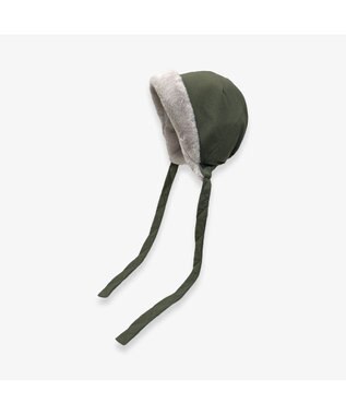 林八百吉商店 un chapeau  中綿ボンネット カーキ