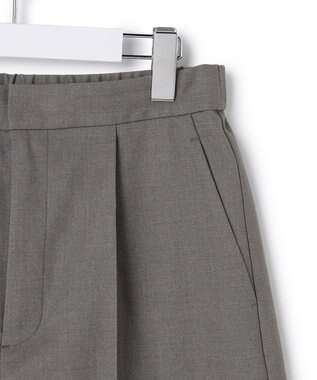 23区 L 【SLOW/一部店舗限定】TRストレッチ ショートパンツ ライトグレー系