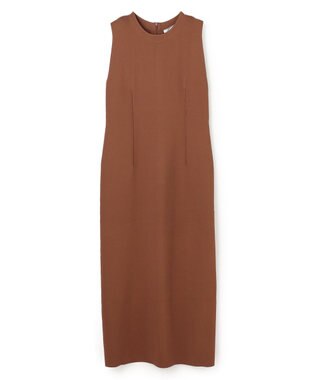 BEIGE， LABRADO / ダーツニット ロングワンピース Brown