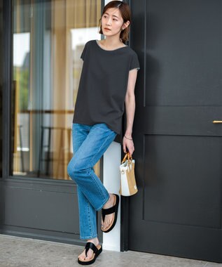 23区 トング サンダル ブラック系