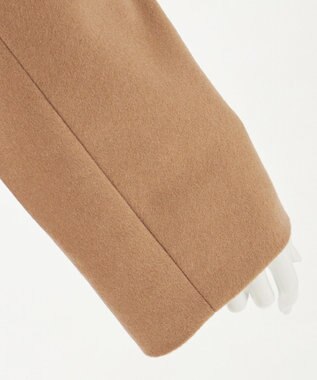 23区 L 【エステータ】ピュアカシミヤコート キャメル系