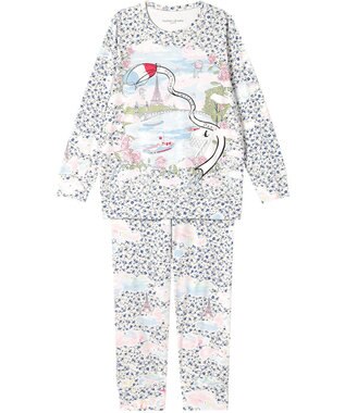 tsumori chisato SLEEP ツモリチサト パジャマ 長袖 長ズボン 綿100%(本体) レディース UDX580 /ワコール