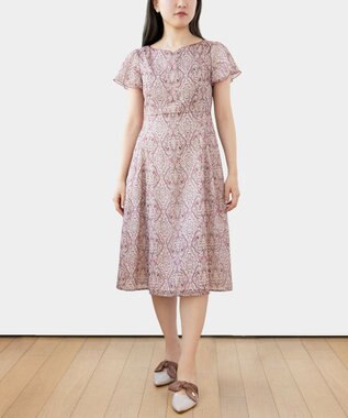 TOCCA 【消臭＆洗える】PINK JAIPUR ドレス ピンク系5